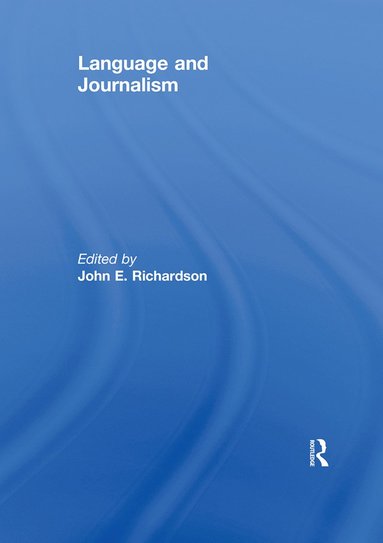 bokomslag Language and Journalism