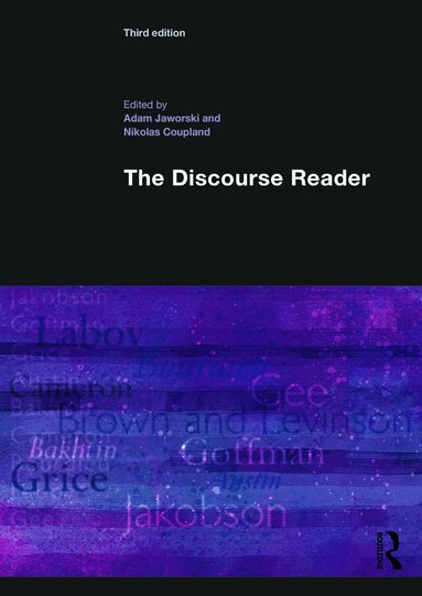 Adam Jaworski, Nikolas Coupland - Discourse Reader, Häftad