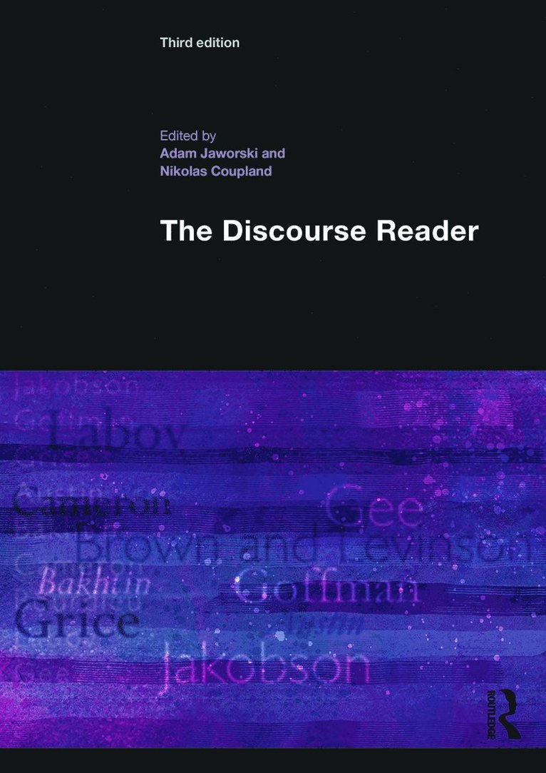 Adam Jaworski, Nikolas Coupland, Adam (University of Hong Kong) Jaworski, UK) Coupland, Nikolas (University of Cardiff - Discourse Reader, Häftad