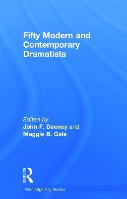 bokomslag Fifty Modern and Contemporary Dramatists