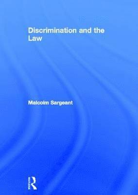 bokomslag Discrimination and the Law