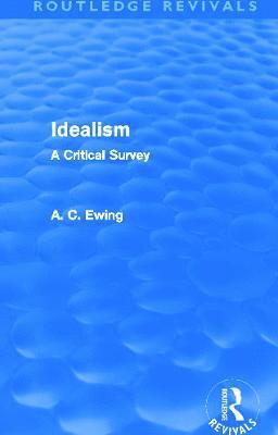 Idealism (Routledge Revivals) 1