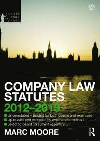 bokomslag Company Law Statutes 2012-2013