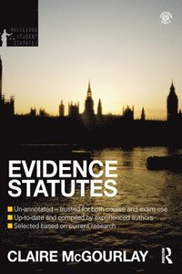 bokomslag Evidence Statutes 2012-2013