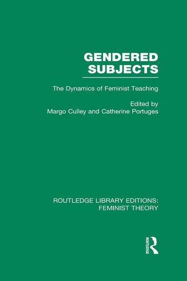 bokomslag Gendered Subjects (RLE Feminist Theory)