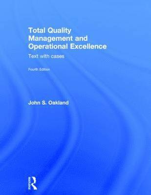 bokomslag Total Quality Management and Operational Excellence