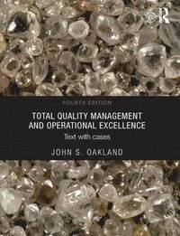 bokomslag Total Quality Management and Operational Excellence