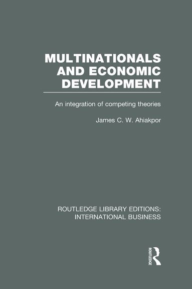 bokomslag Multinationals and Economic Development (RLE International Business)