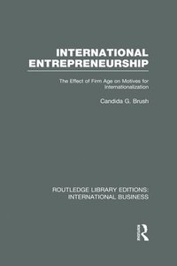 bokomslag International Entrepreneurship (RLE International Business)