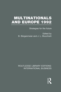 bokomslag Multinationals and Europe 1992 (RLE International Business)