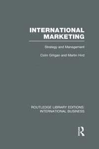 bokomslag International Marketing (RLE International Business)