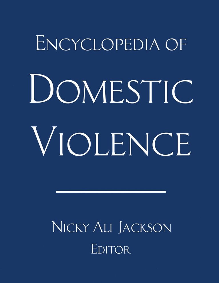 Nicky Ali Jackson - Encyclopedia of Domestic Violence, Häftad
