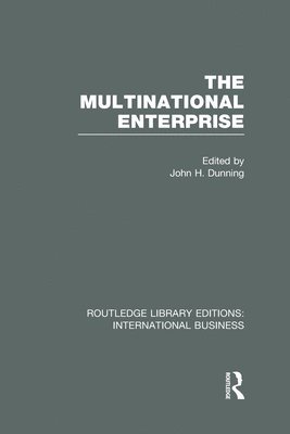 bokomslag The Multinational Enterprise (RLE International Business)