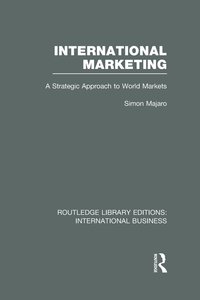 bokomslag International Marketing (RLE International Business)