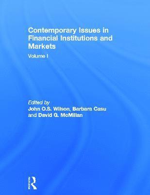 Contemporary Issues in Financial Institutions and Markets 1