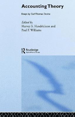 Harvey Hendrickson, Paul Williams - Accounting Theory, Häftad