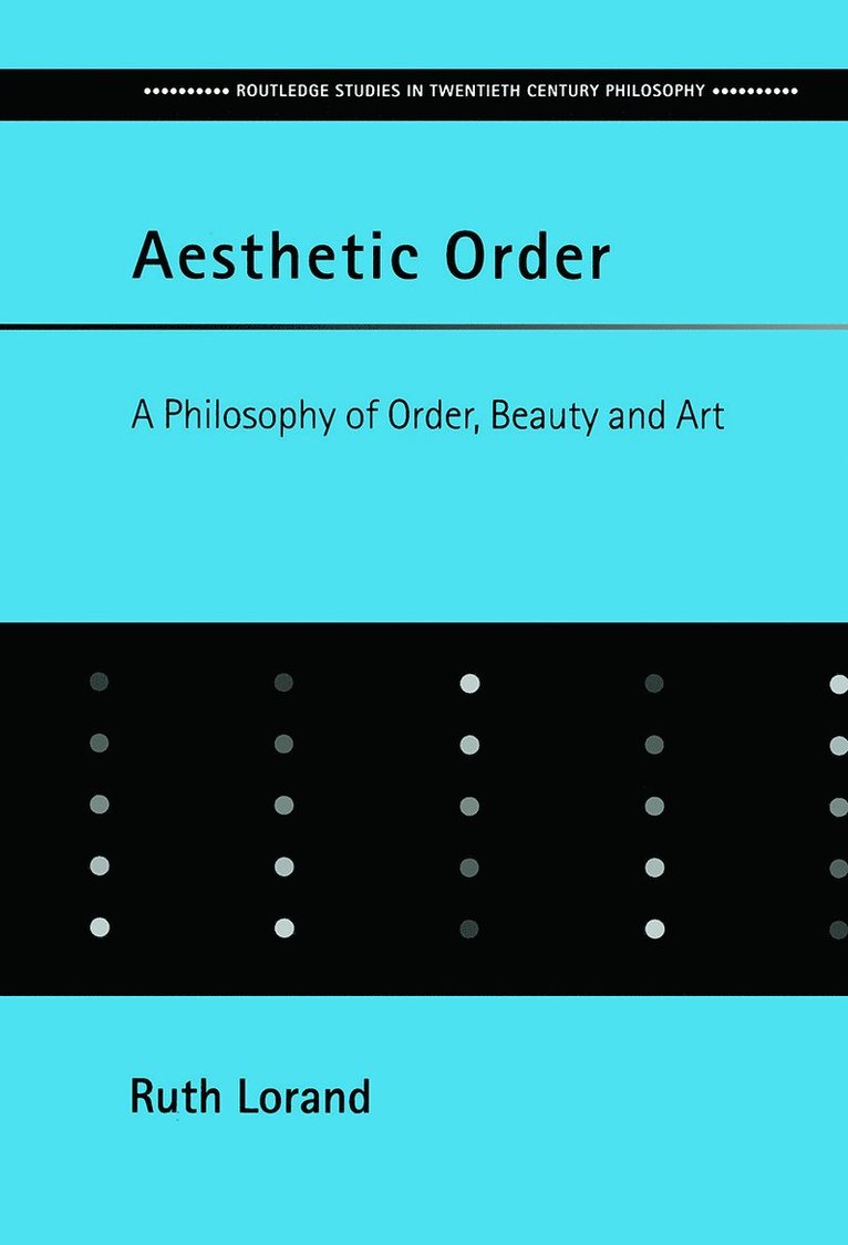 Ruth Lorand - Aesthetic Order, Häftad