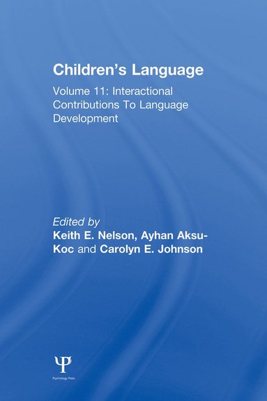 bokomslag Children's Language