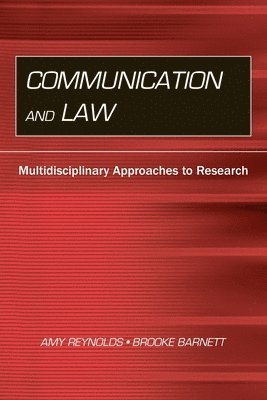 bokomslag Communication and Law