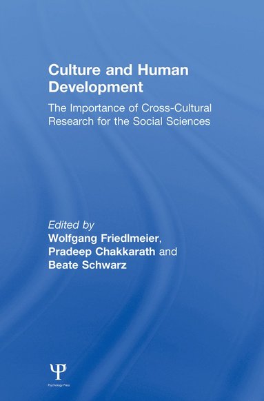 bokomslag Culture and Human Development