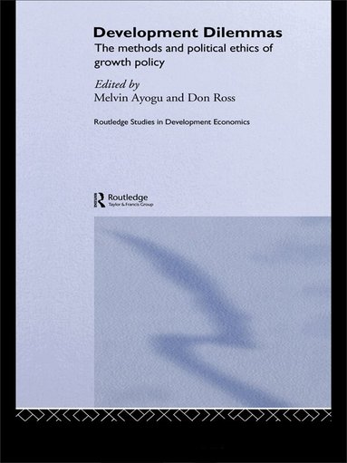 Melvin Ayogu, Don Ross - Development Dilemmas, Häftad