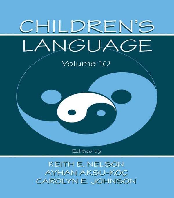 Keith E. Nelson, Ayhan Aksu-Ko‡, Carolyn E. Johnson, Ayhan Aksu-Koc, Ayhan Aksu-Ko+, Ayhan Aksu-Ko, Ayhan Aksu-Ko¿ - Children's Language, Häftad