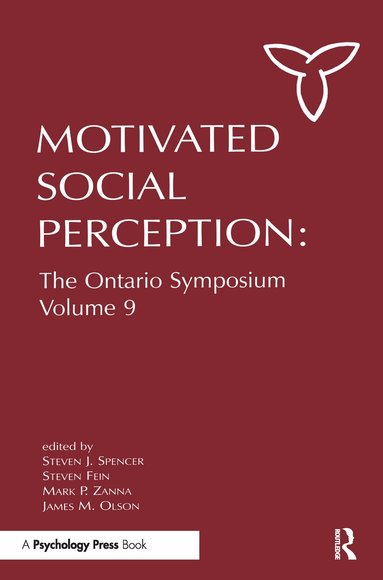 Steven J. Spencer, Steven Fein, Mark P. Zanna, James M. Olson - Motivated Social Perception, Häftad