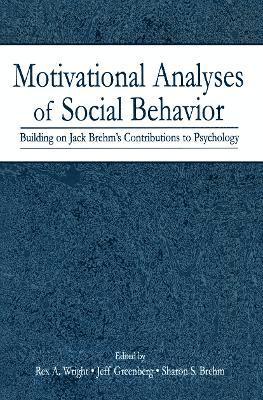 bokomslag Motivational Analyses of Social Behavior