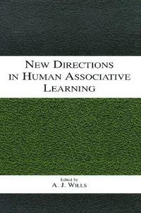 bokomslag New Directions in Human Associative Learning