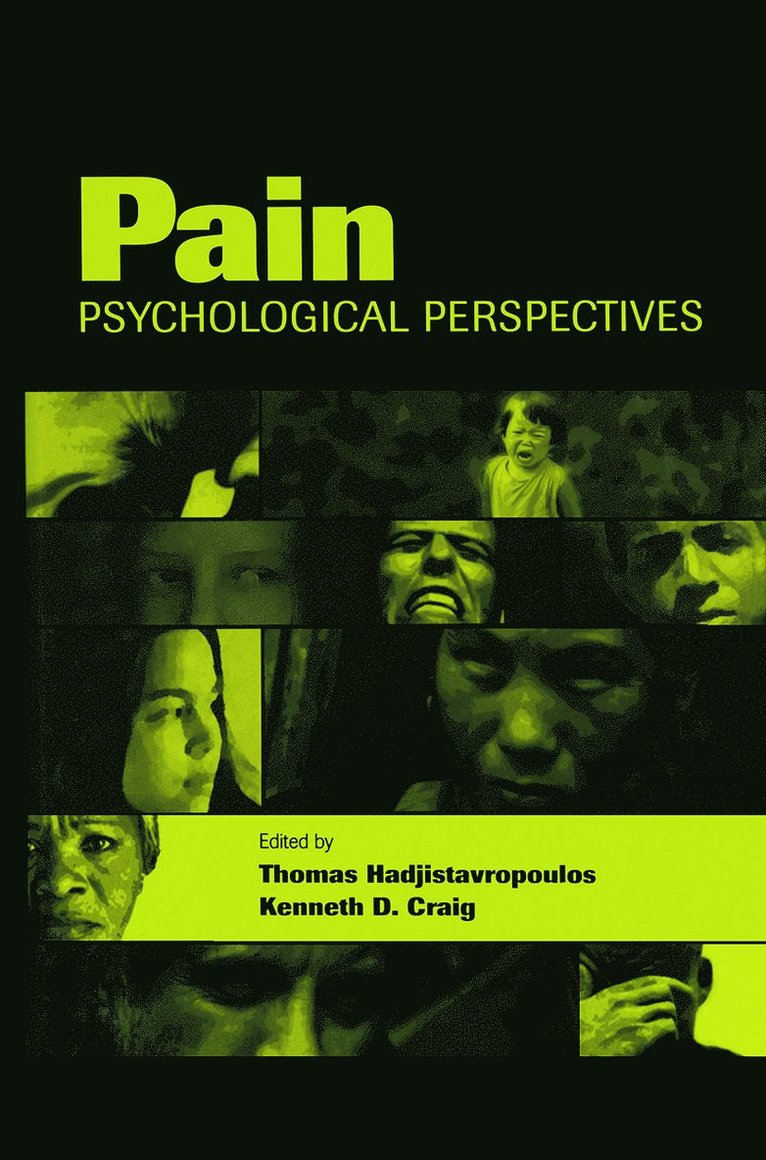 Thomas Hadjistavropoulos, Kenneth D. Craig - Pain, Häftad