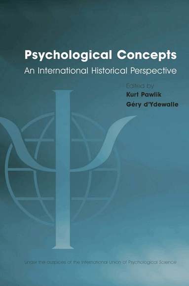 Kurt Pawlik, Gery d'Ydewalle - Psychological Concepts, Häftad