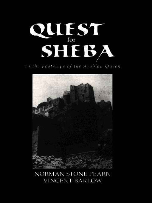 Norman Stone Pearn, Vincent Barlow - Quest For Sheba, Häftad