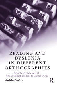 bokomslag Reading and Dyslexia in Different Orthographies