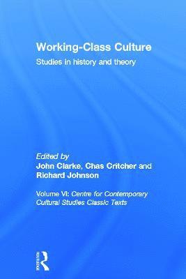 CCCS - Working Class Culture, Häftad