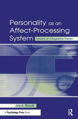 bokomslag Personality as an Affect-processing System