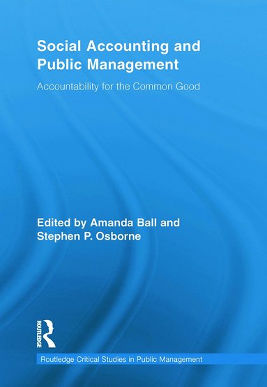 bokomslag Social Accounting and Public Management