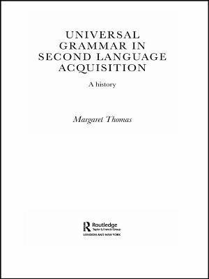 Universal Grammar in Second-Language Acquisition 1