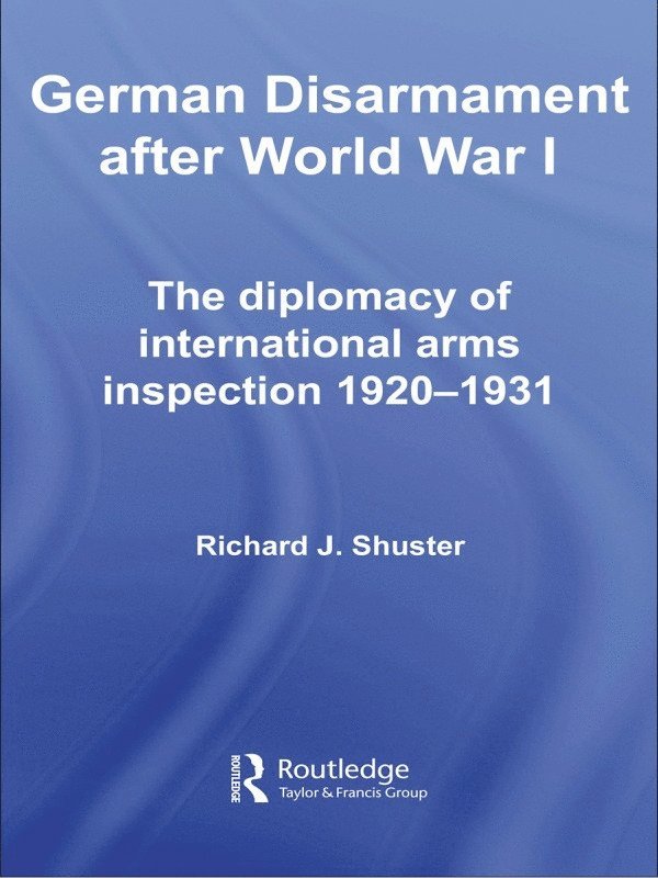 German Disarmament After World War I