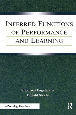 bokomslag Inferred Functions of Performance and Learning