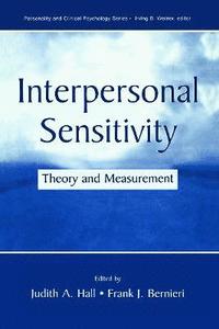 bokomslag Interpersonal Sensitivity