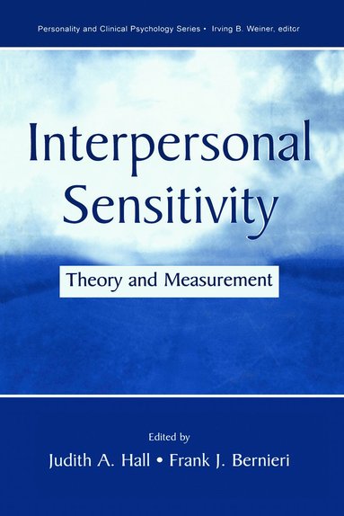 bokomslag Interpersonal Sensitivity