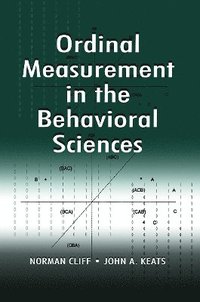 bokomslag Ordinal Measurement in the Behavioral Sciences