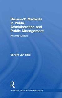 bokomslag Research Methods in Public Administration and Public Management