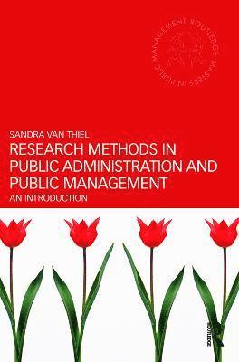 bokomslag Research Methods in Public Administration and Public Management