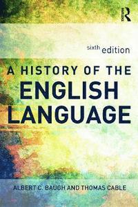 bokomslag History of the english language