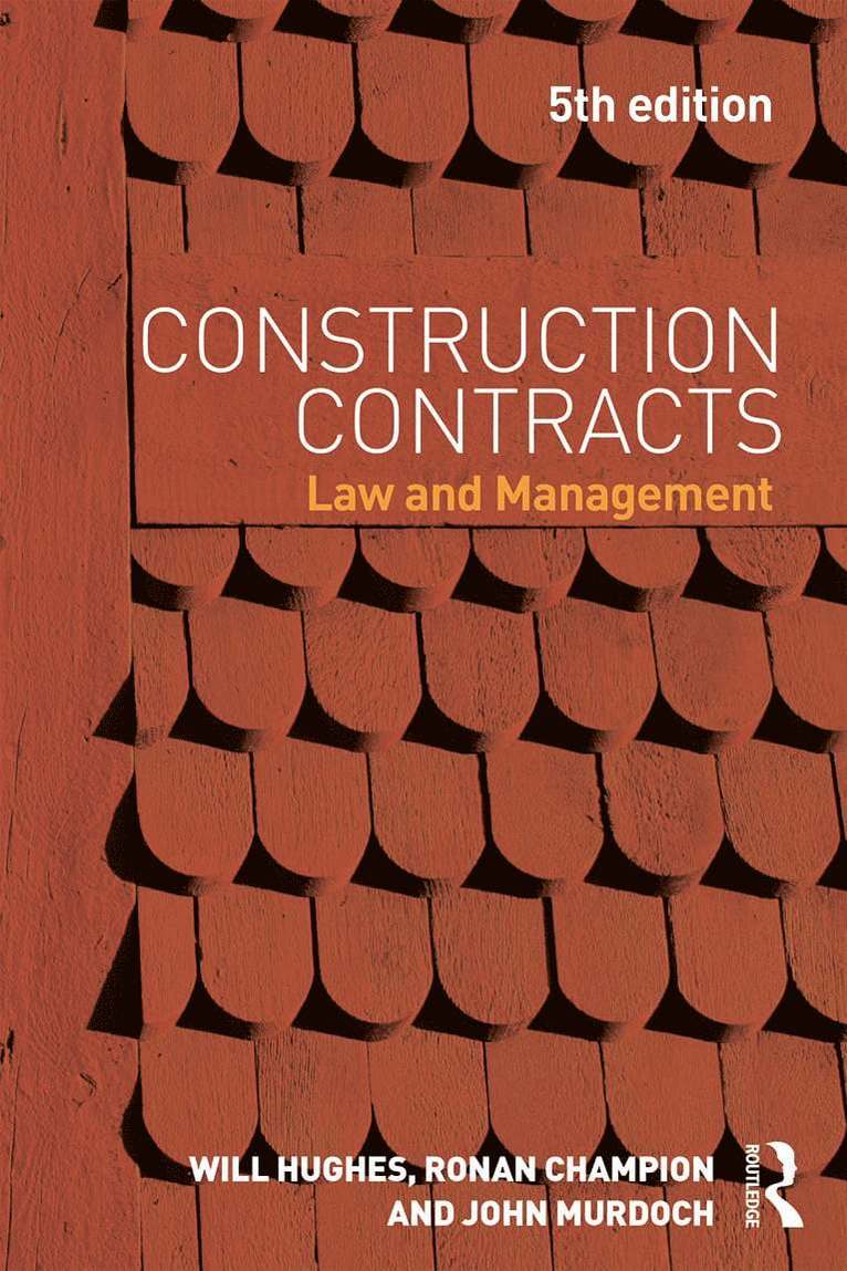 Will Hughes, Ronan Champion, John Murdoch - Construction Contracts, Häftad