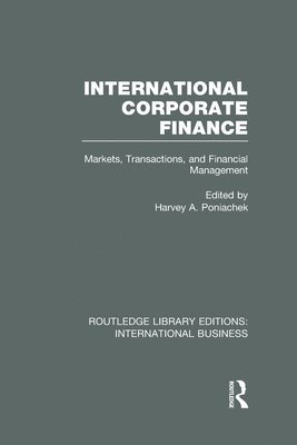 International Corporate Finance (RLE International Business) 1