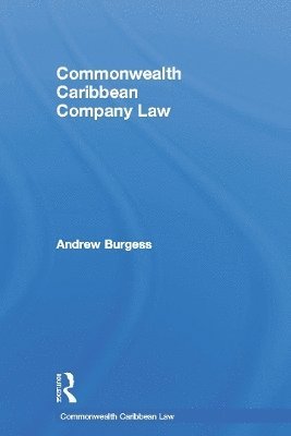 bokomslag Commonwealth Caribbean Company Law