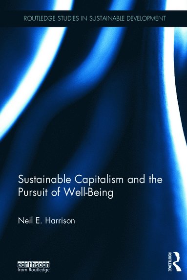 bokomslag Sustainable Capitalism and the Pursuit of Well-Being