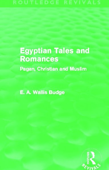 bokomslag Egyptian Tales and Romances (Routledge Revivals)